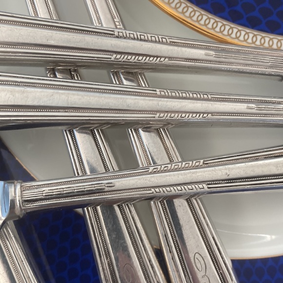 Set of Six Knives Monogram E - Picture 4 of 11